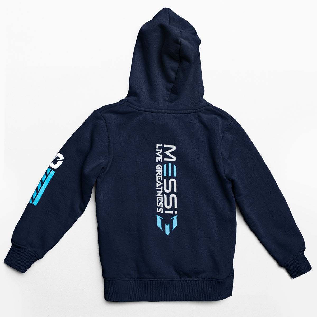 Messi Adult Fit Navy Hoodie image number 2