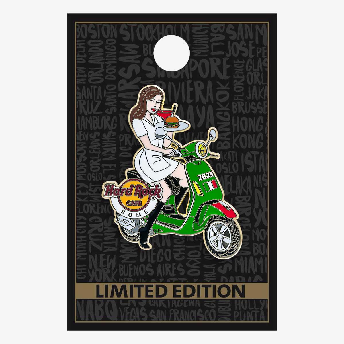 Limited Edition Rome Scooter 2025 Pin image number 2