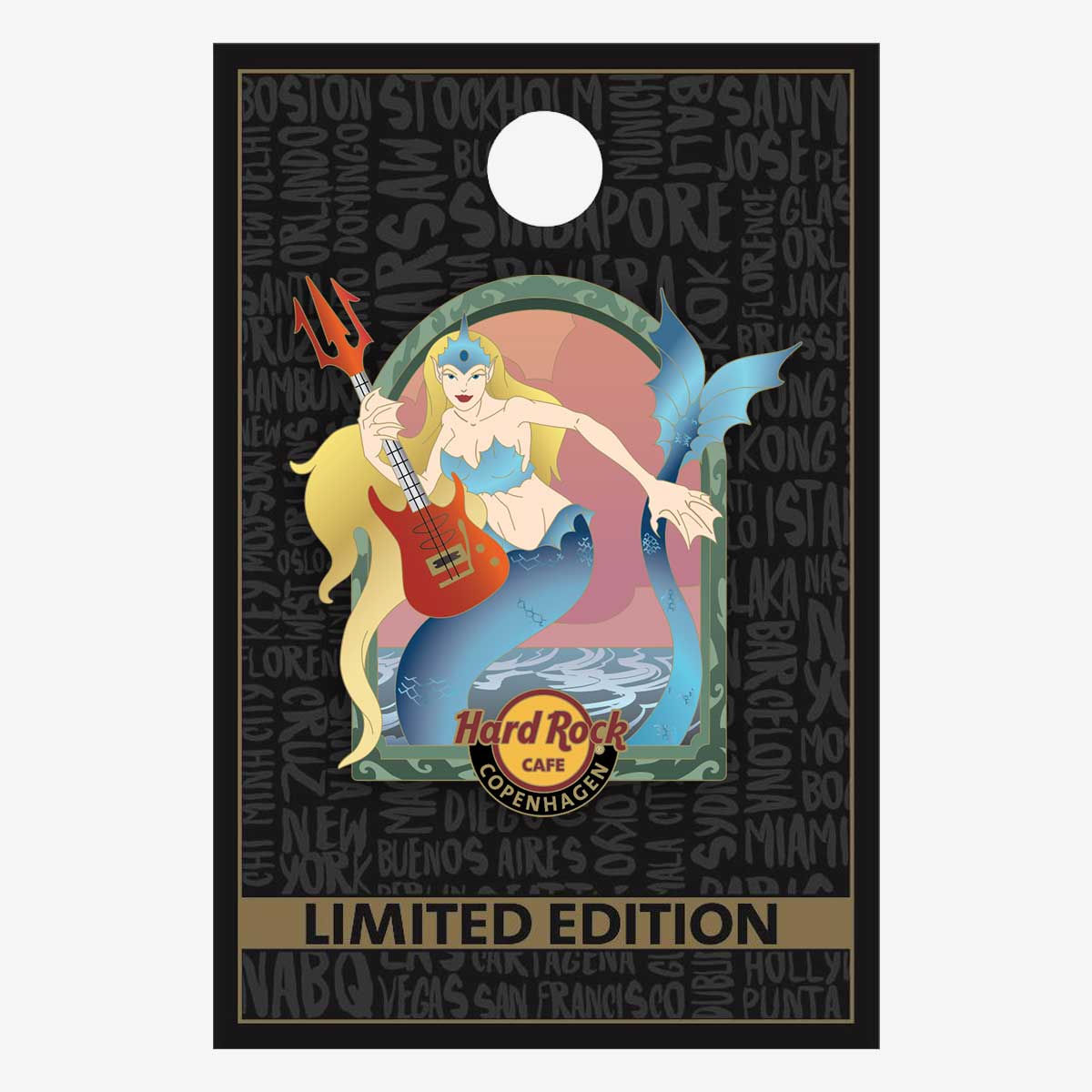 Limited Edition Copenhagen Song Of the Siren Pin image number 2