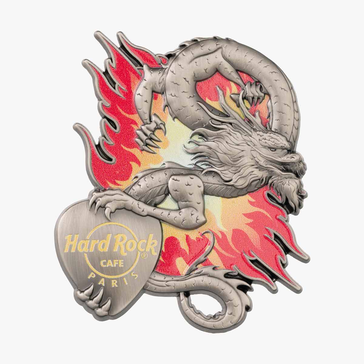 3D Asia Dragon Pin image number 1