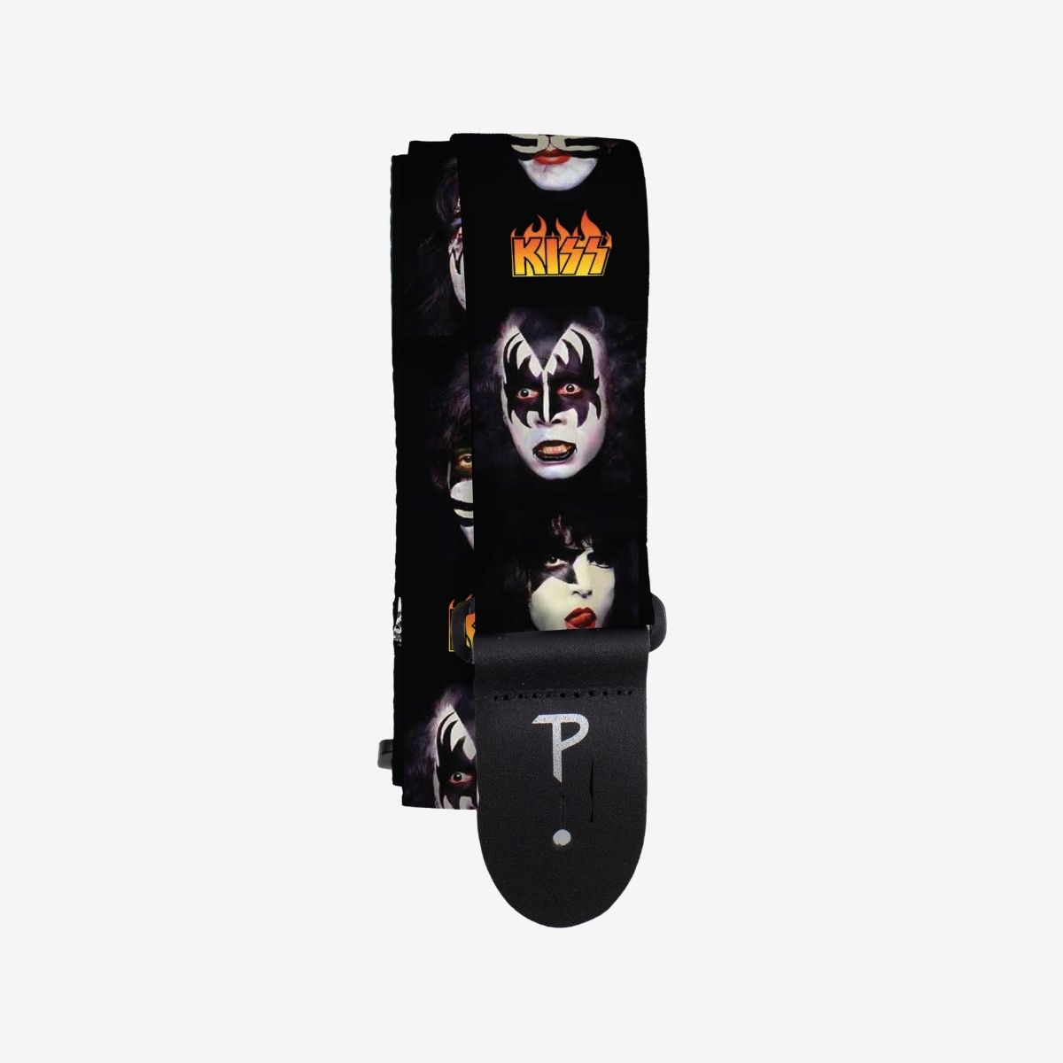 KISS Faces Guitar Strap image number 1