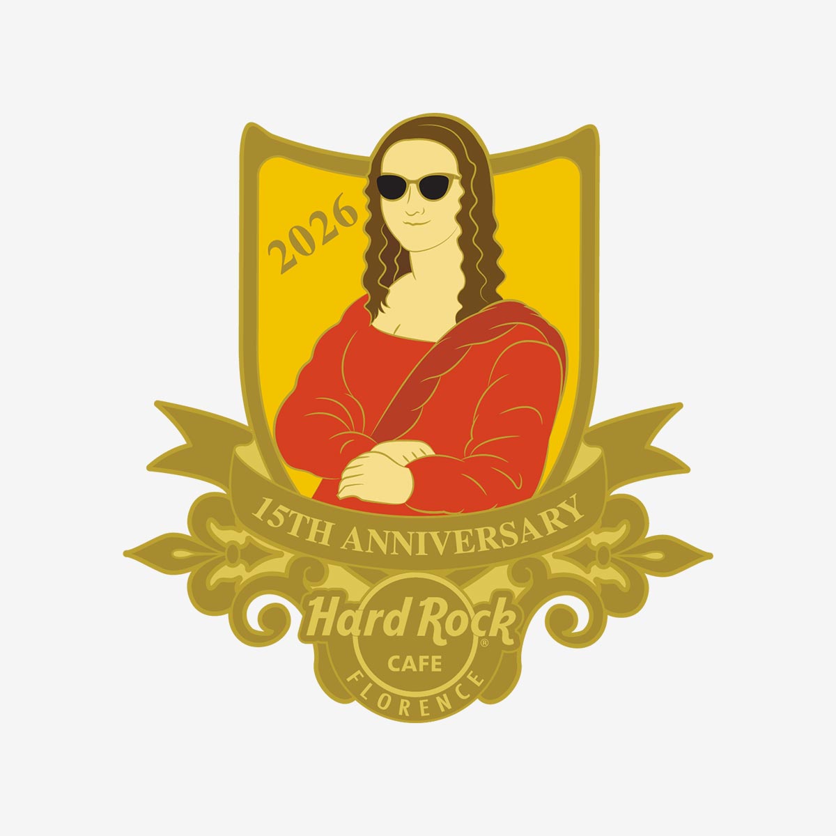 Limited Edition Florence 15th Anniversary Pin image number 1