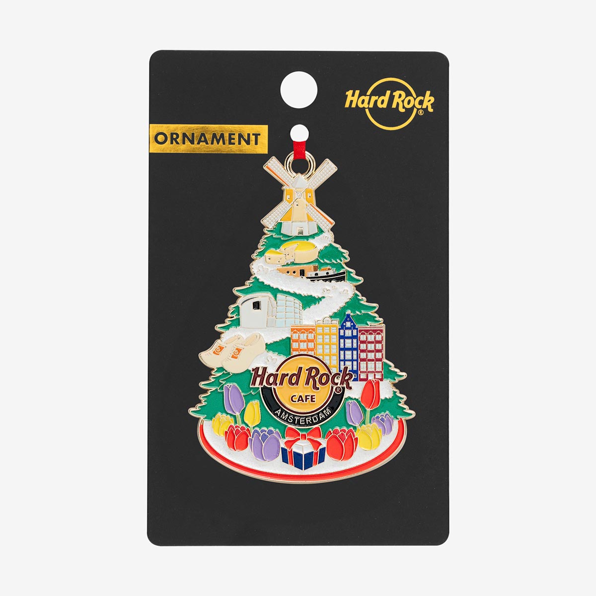 Hard Rock Christmas Tree City Icon Ornament image number 3