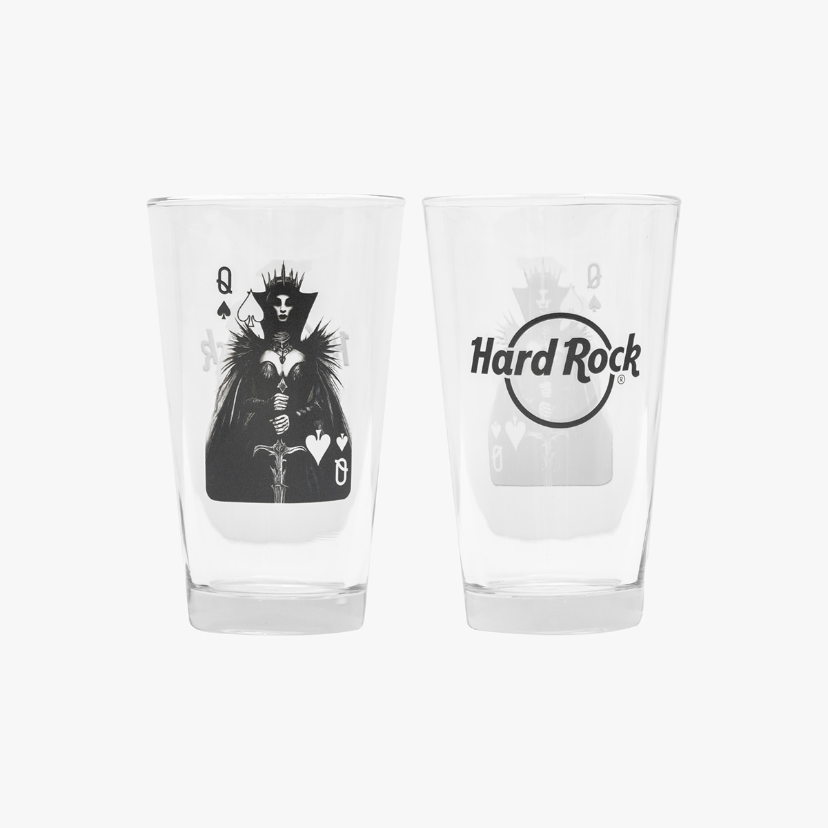 Spades Pint Glass Set 4 Pack image number 3