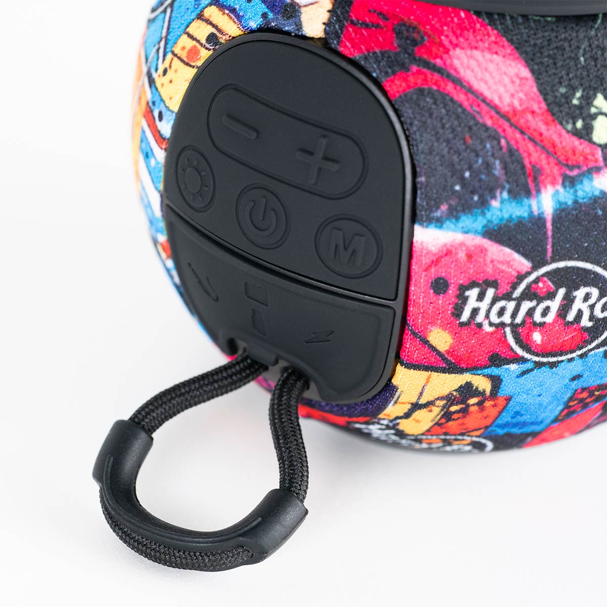 Round Wireless Speaker in Graffiti Multi-Color image number 3