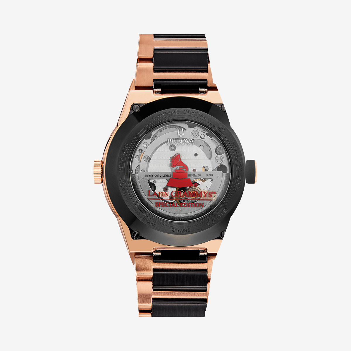 Bulova GRAMMY Millennia Gold-Tone Timepiece image number 4