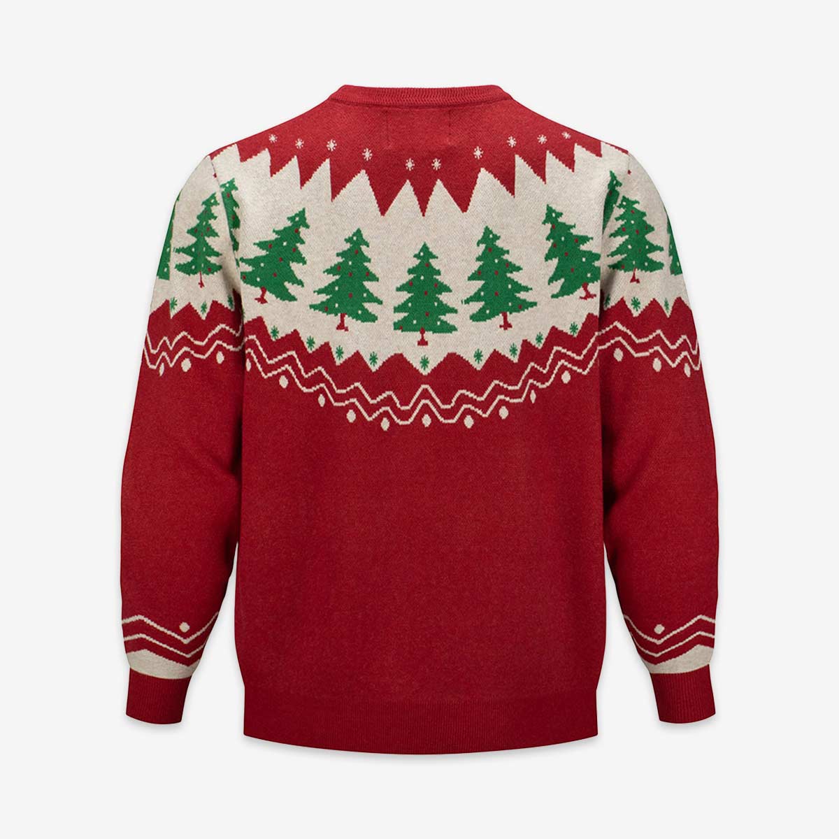 Grateful Dead Bear Tree Holiday Sweater in Red image number 2