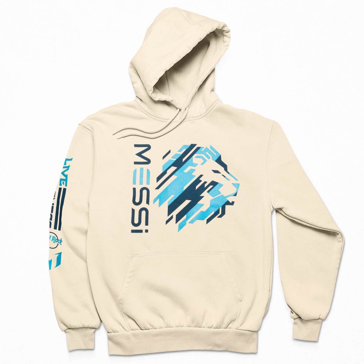 Messi Adult Fit Hoodie in Sandshell Beige image number 1