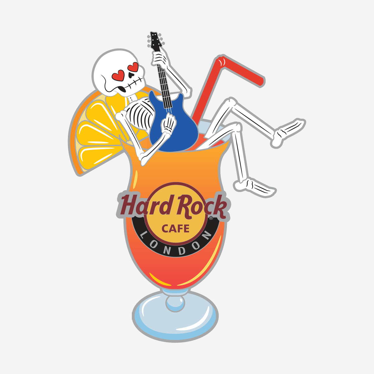 Collectible London Skele Hurricane Pin image number 1