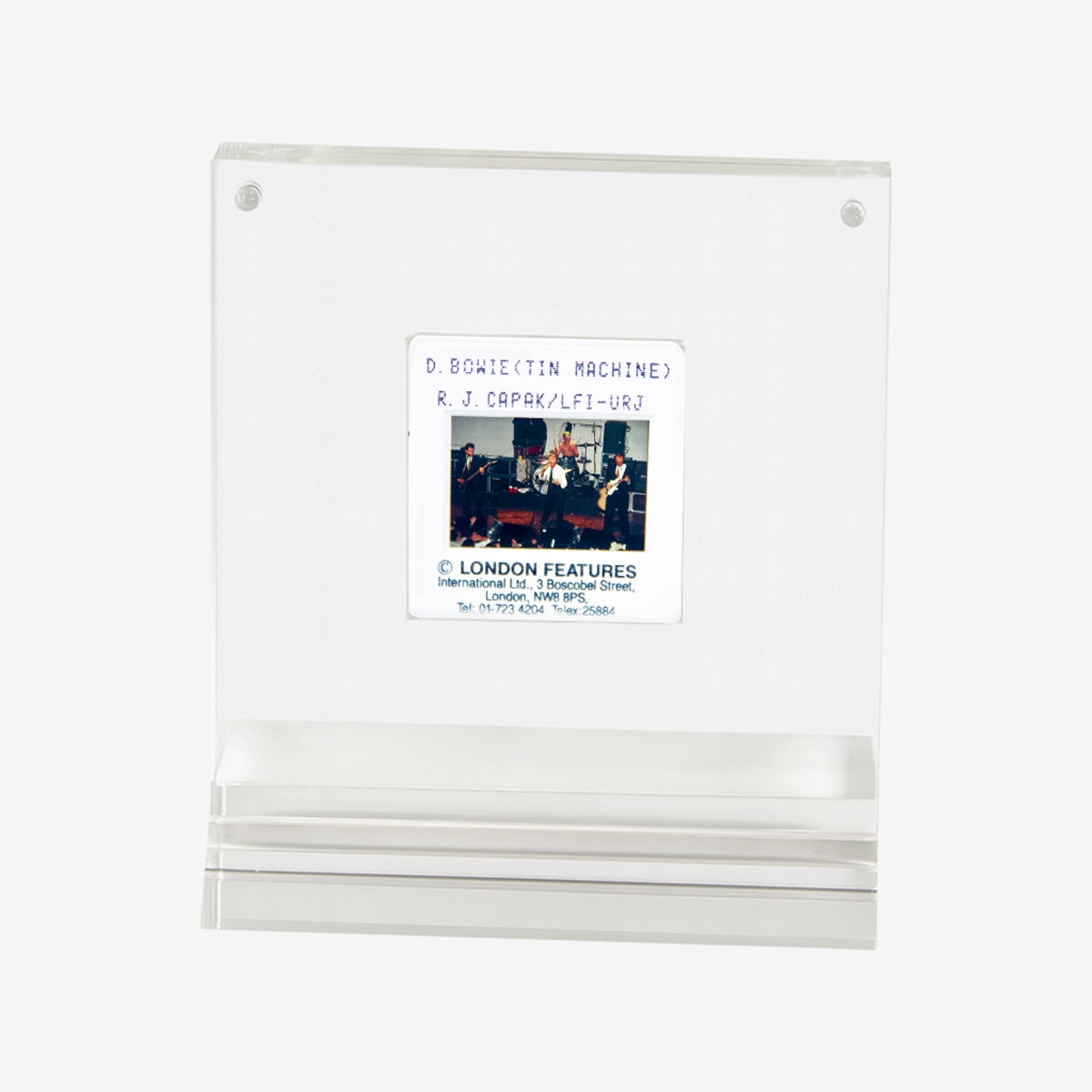 David Bowie Boxed Original 35MM Photograph in Acrylic Case image number 2