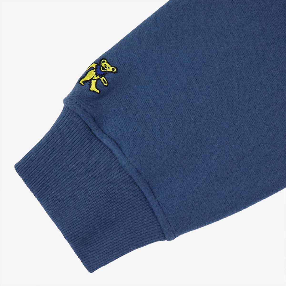 Grateful Dead Hoodie with Yellow Bear in Navy image number 6