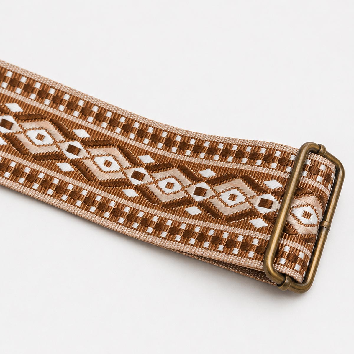 Guitar Strap Cross Body Bag in Cognac image number 5