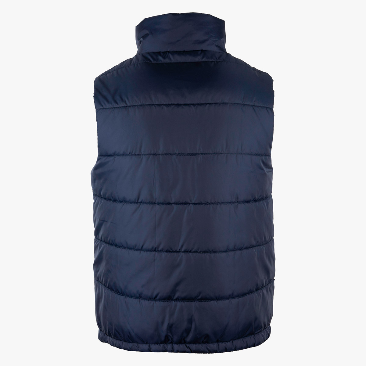 Oracle Red Bull Puffer Vest in Navy with Orange image number 2