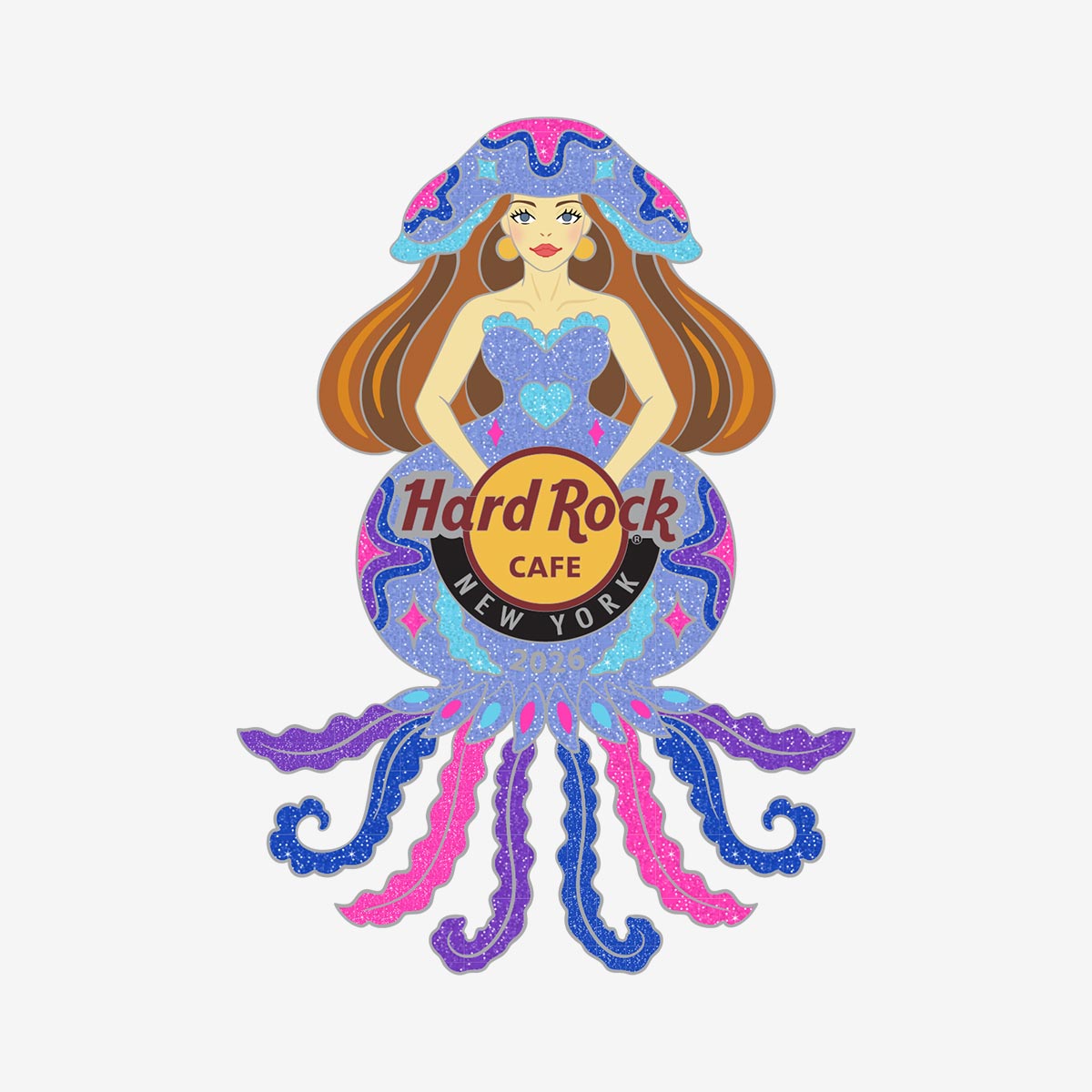 Collectible New York City 2026 Mermaid Parade Day Pin image number 1