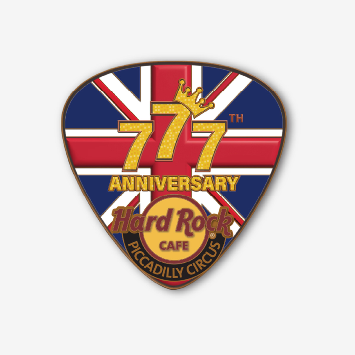 Collectible Piccadilly Circus 2026 7th Anniversary Pin image number 1