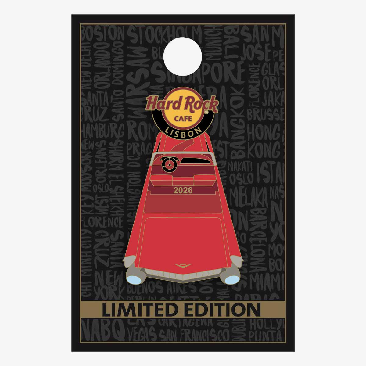 Limited Edition Lisbon Scenic Drive 2026 Pin image number 2