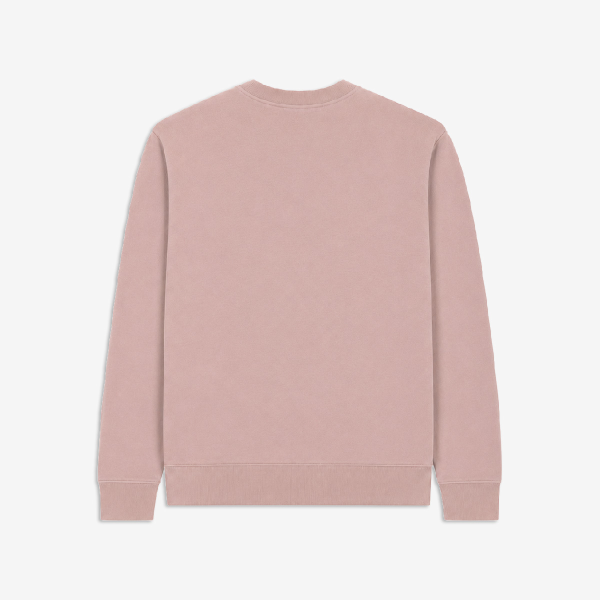 Color Vibe Crew Neck Fleece in Washed Rose image number 2