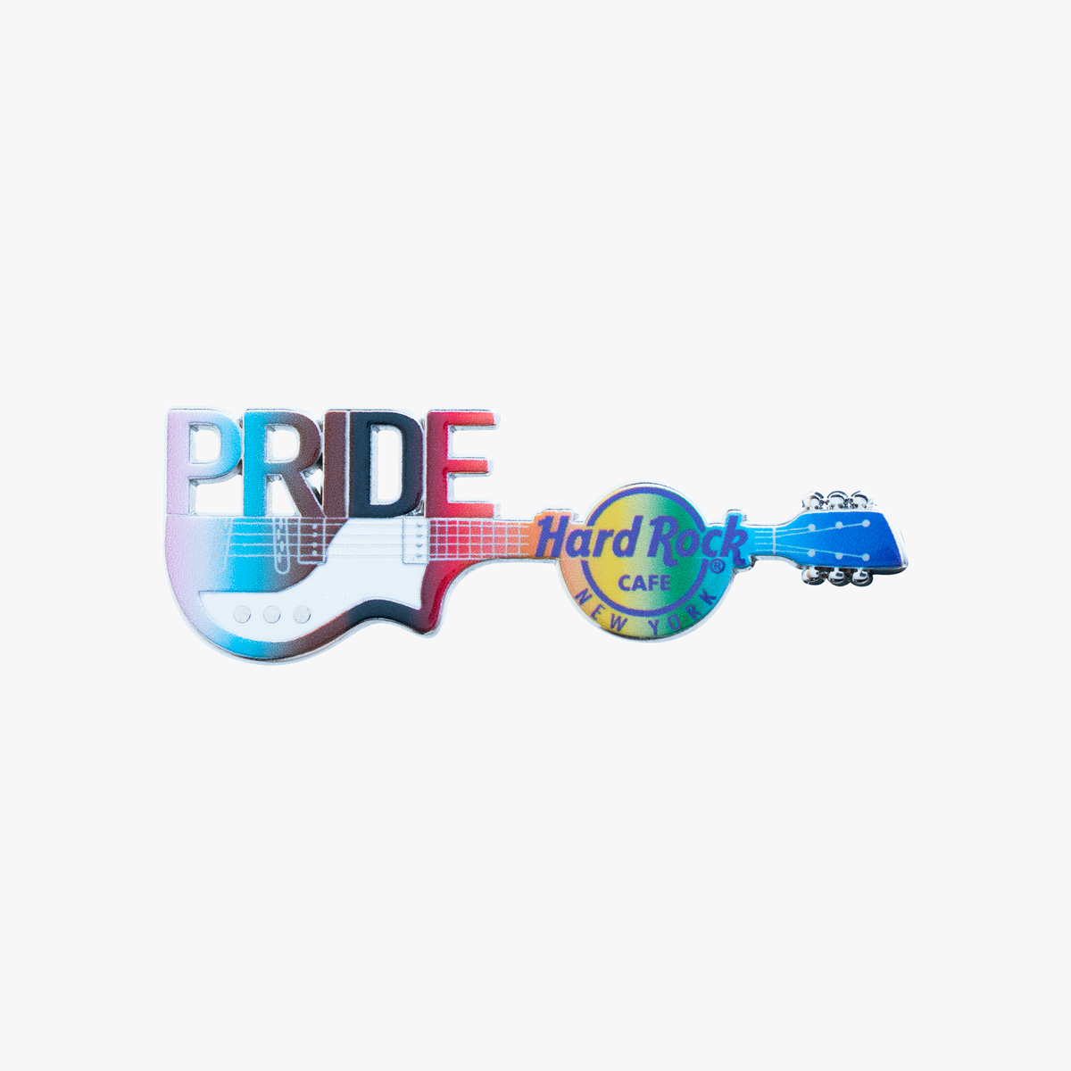 Limited Edition New York City Pride Guitar Pin image number 1