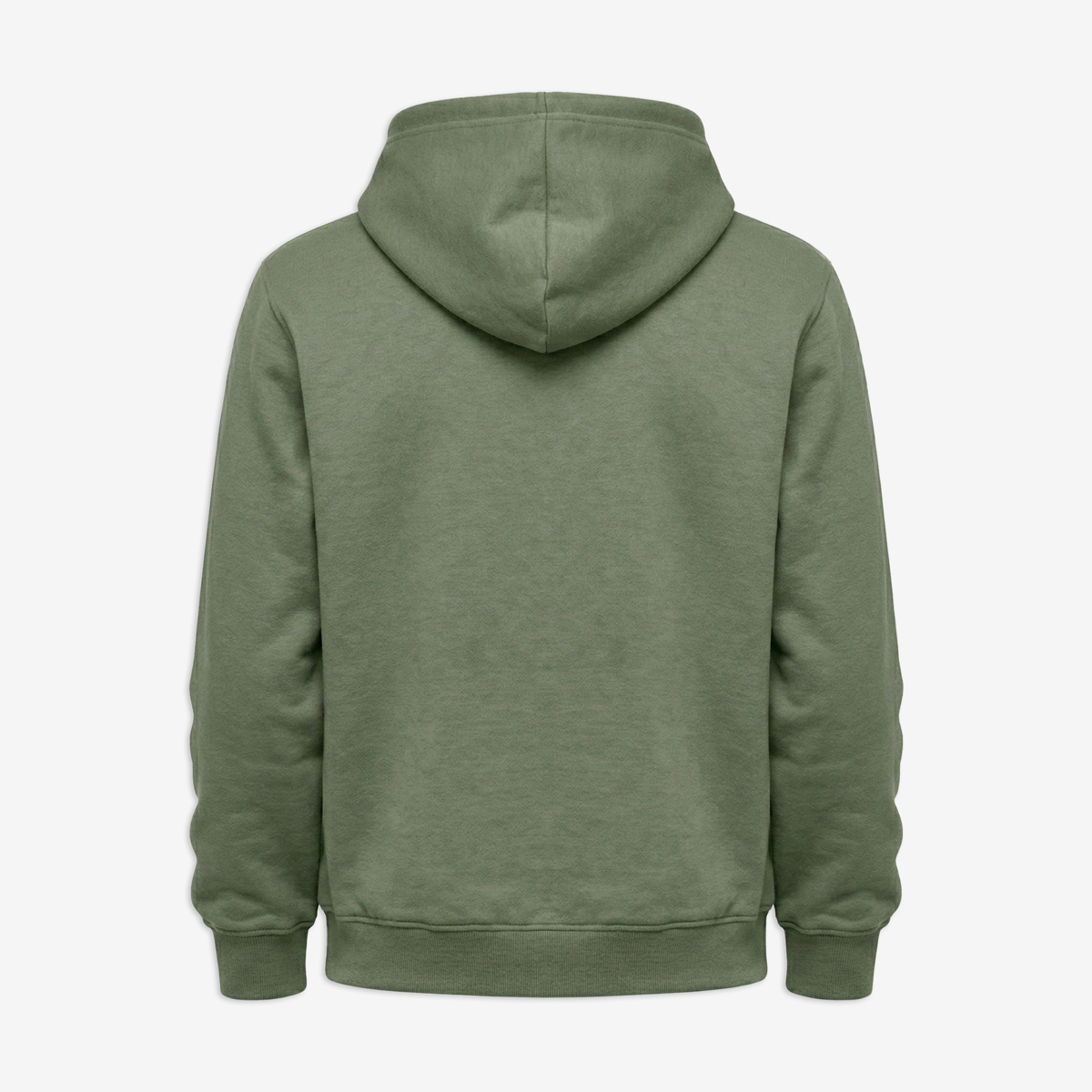 High Def Classic Logo Fleece Hoodie in Olive image number 3