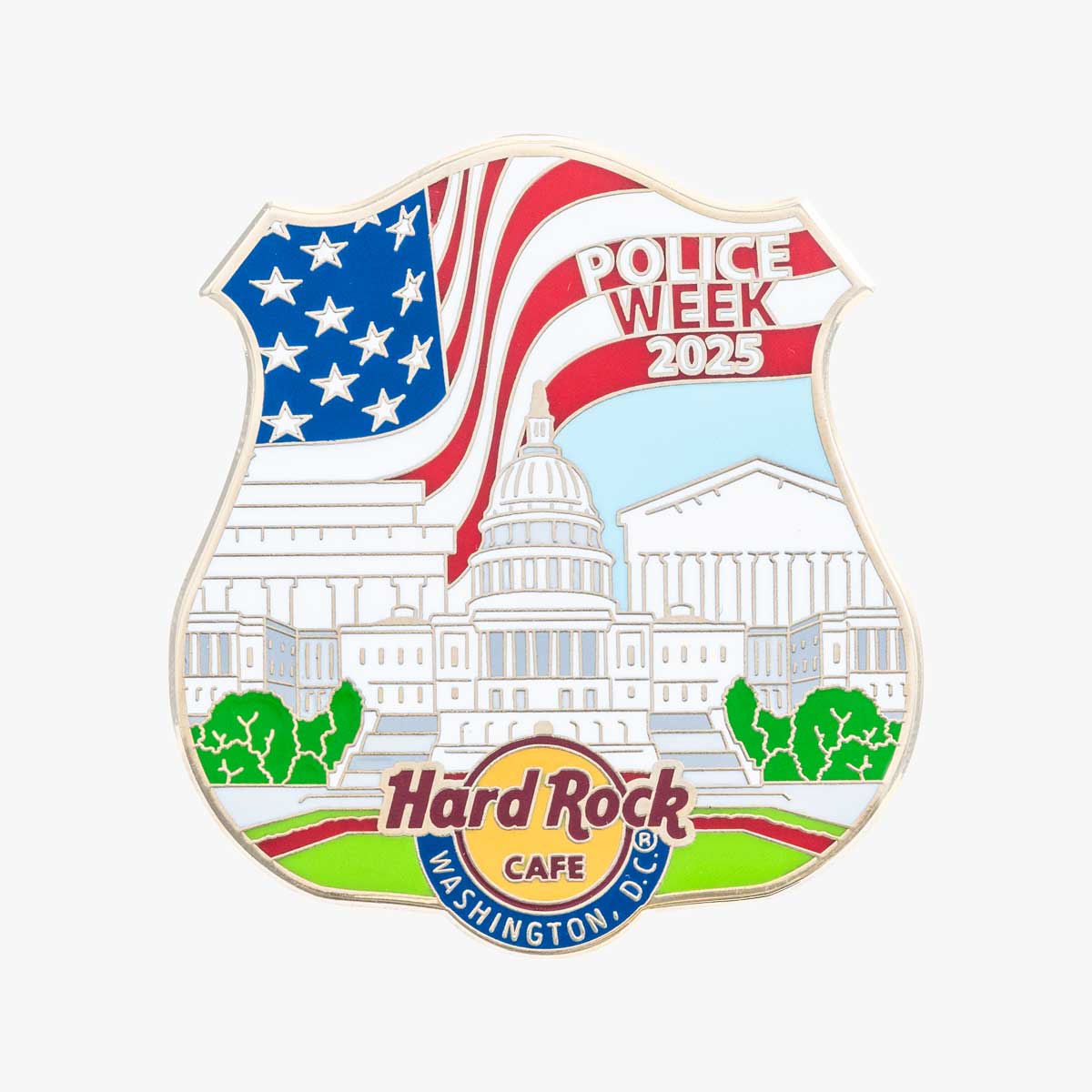 Limited Edition New Years Police Week Pin image number 1