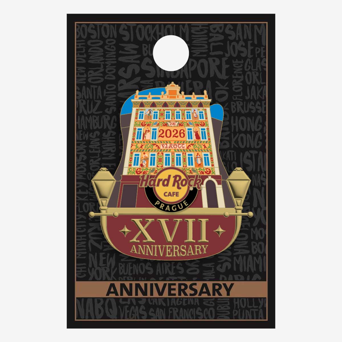 Limited Edition Prague 17th Anniversary 2026 Pin image number 2