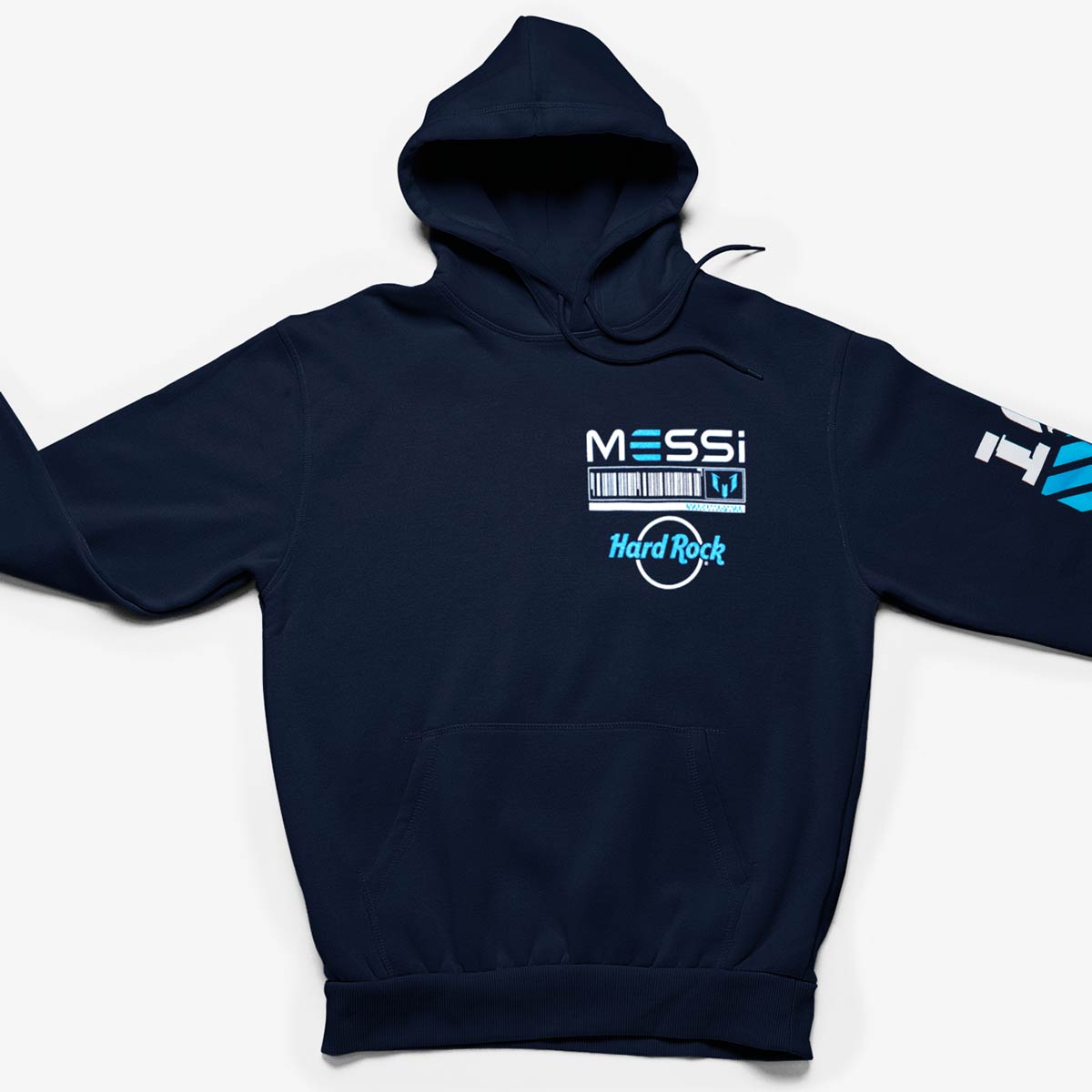 Messi Adult Fit Navy Hoodie image number 4