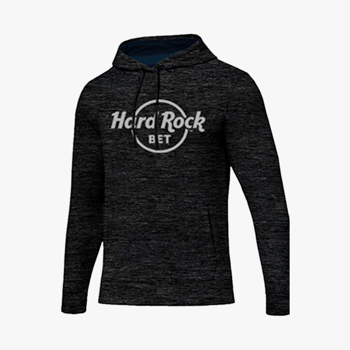 Mens Hard Rock BET Performance Pullover Hoodie Black image number 1