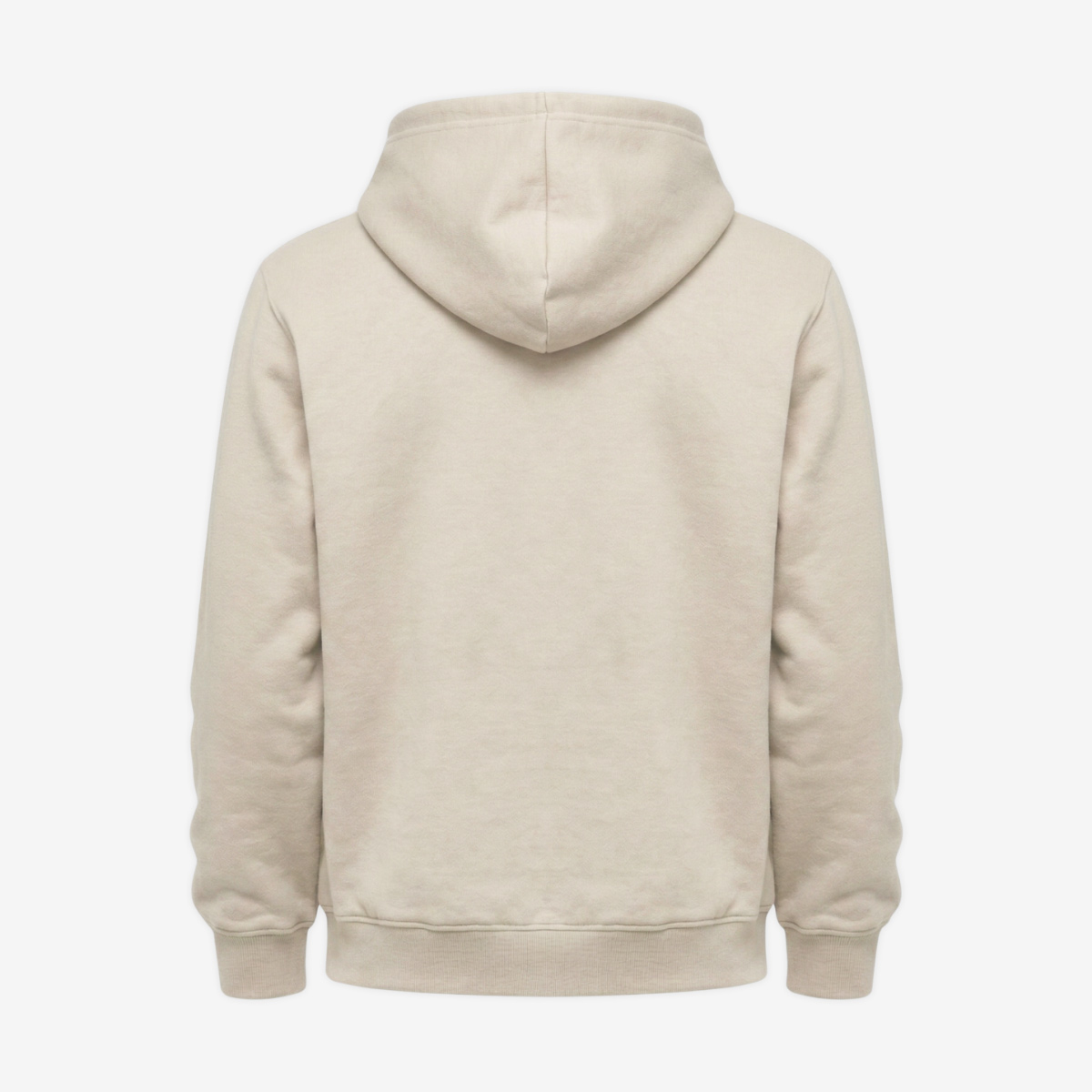 Comfy Fleece Pullover Hoodie in Beige image number 3