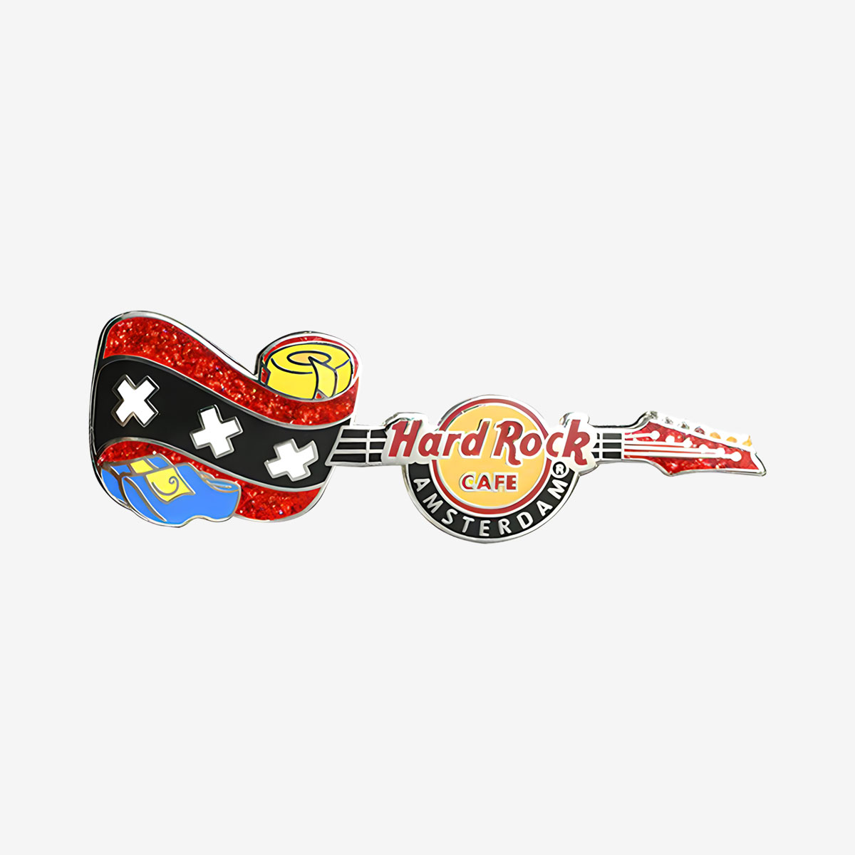 Amsterdam Clogs Guitar Pin image number 1