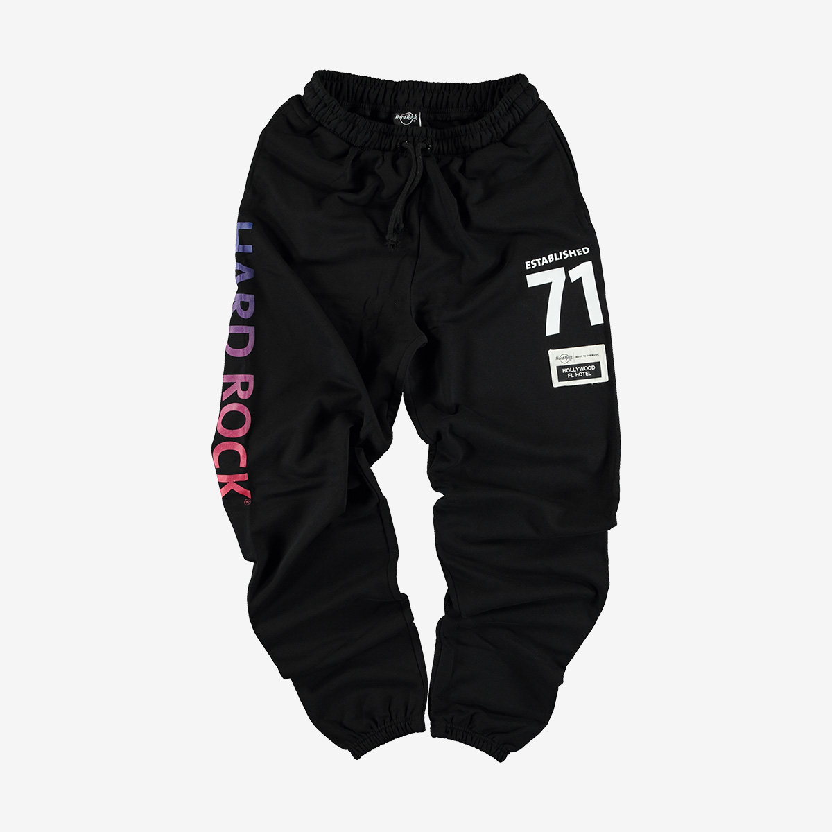 Adult Fit Gradient Joggers in Black image number 1